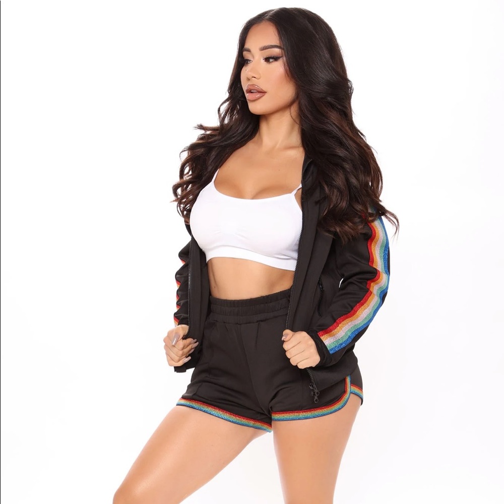 Fashion Nova Zip Up Jacket
